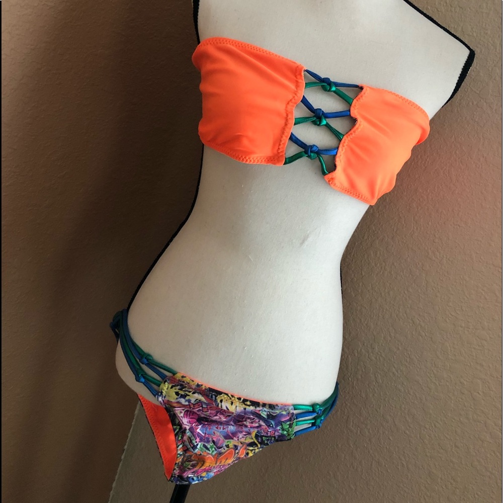 Ravish Sands Reversible Mid Coverage Swimsuit